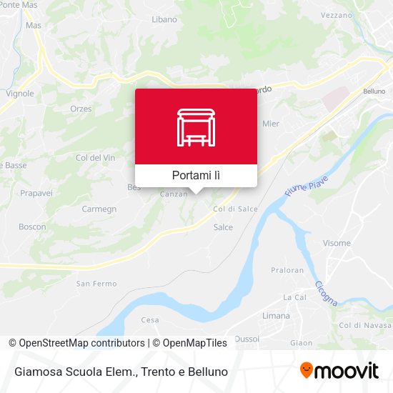 Mappa Giamosa Scuola Elem.