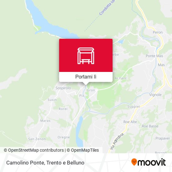 Mappa Camolino Ponte