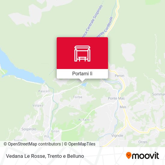 Mappa Vedana Le Rosse