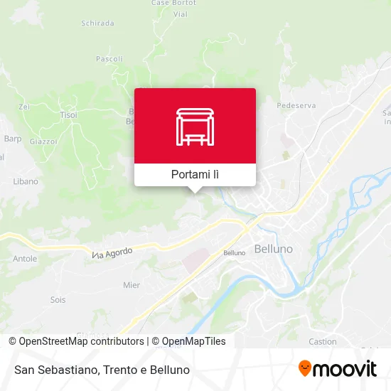 Mappa San Sebastiano