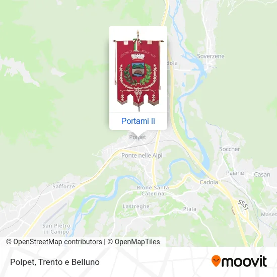 Mappa Polpet