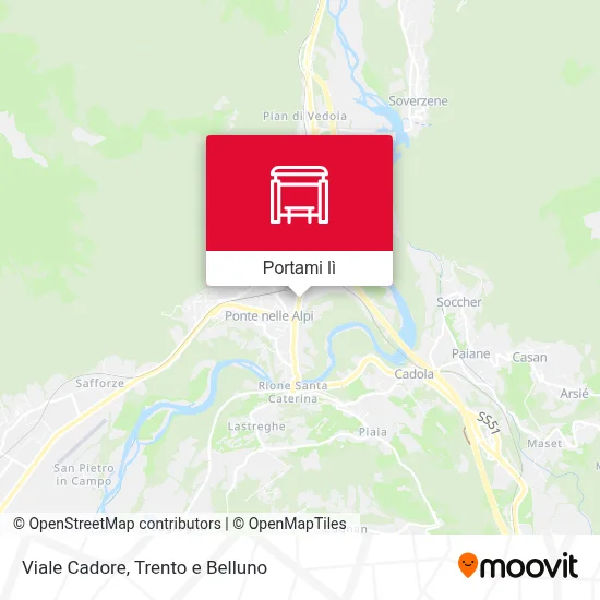 Mappa Viale Cadore