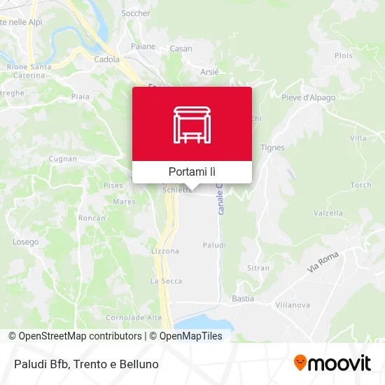 Mappa Paludi Bfb