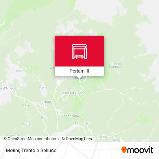 Mappa Molini