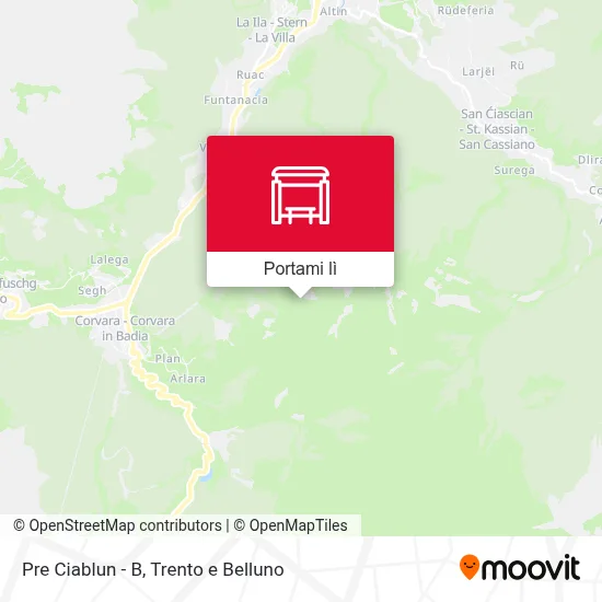 Mappa Pre Ciablun - B