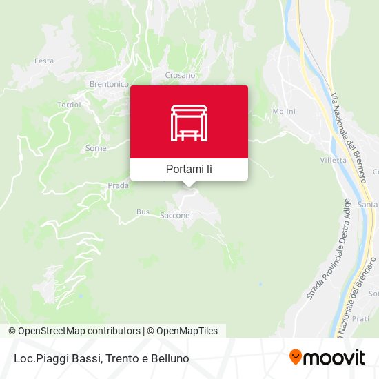 Mappa Loc.Piaggi Bassi