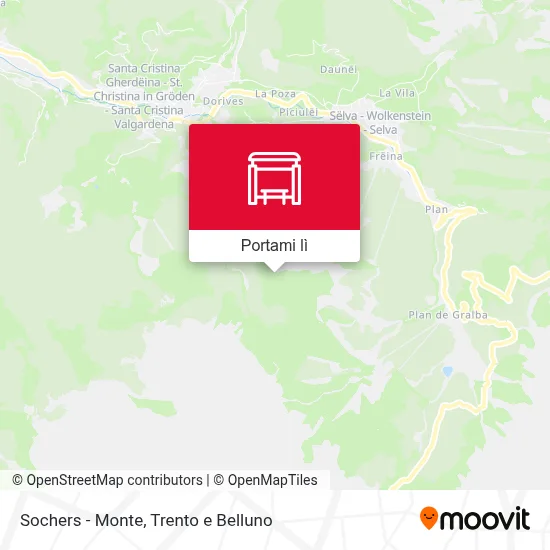Mappa Sochers - Monte