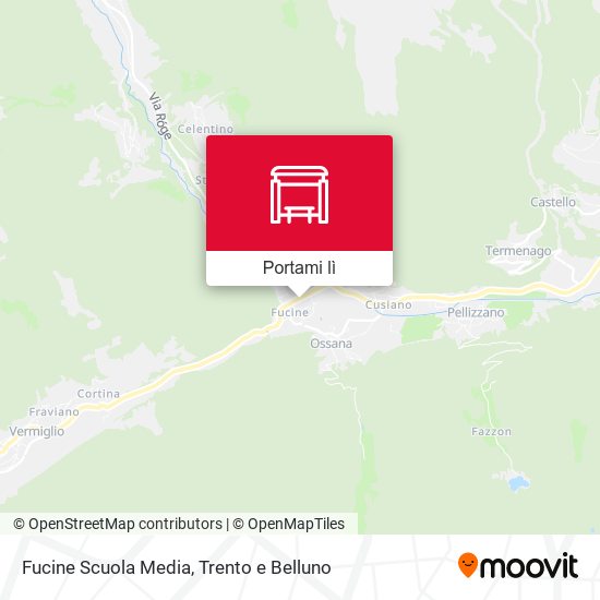 Mappa Fucine Scuola Media