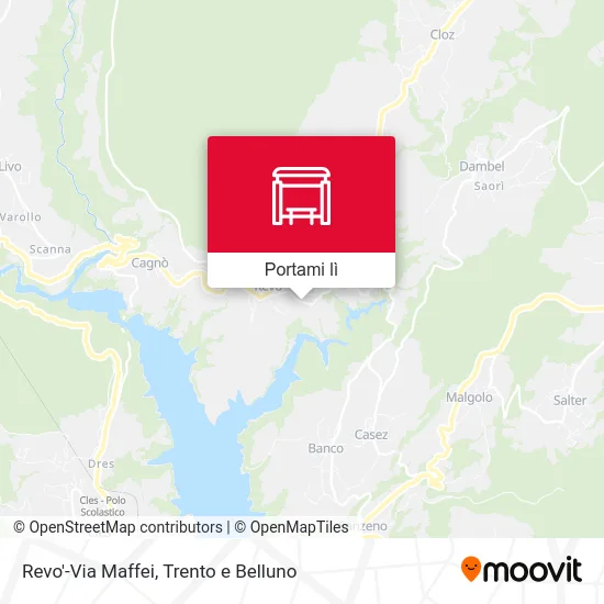 Mappa Revo'-Via Maffei