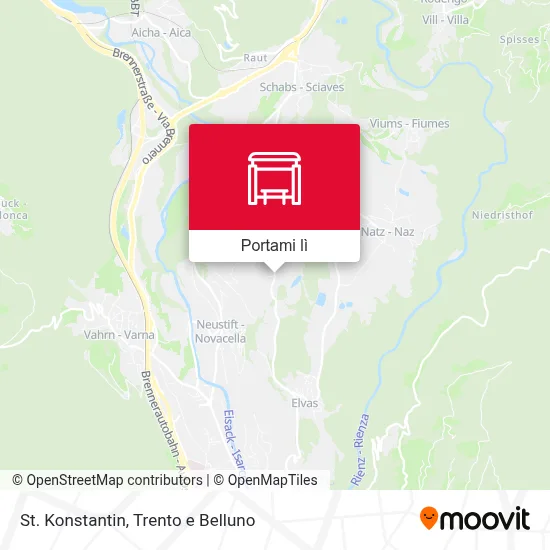 Mappa St. Konstantin