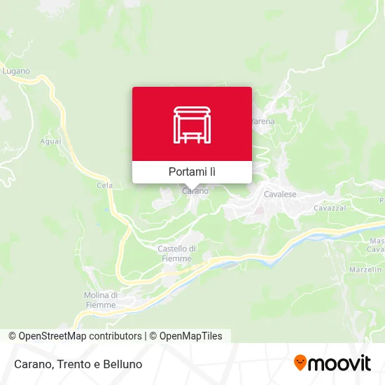 Mappa Carano