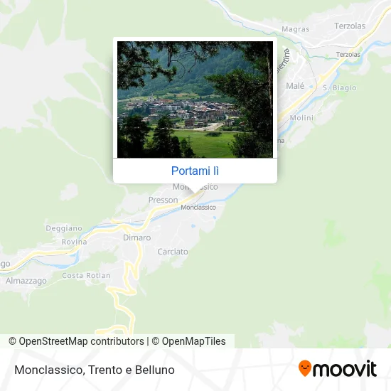 Mappa Monclassico