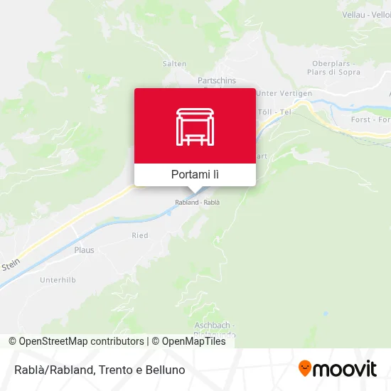 Mappa Rablà/Rabland