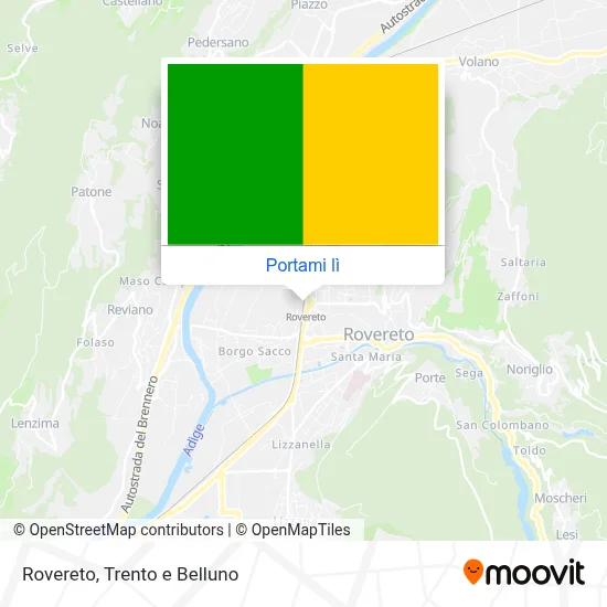 Mappa Rovereto