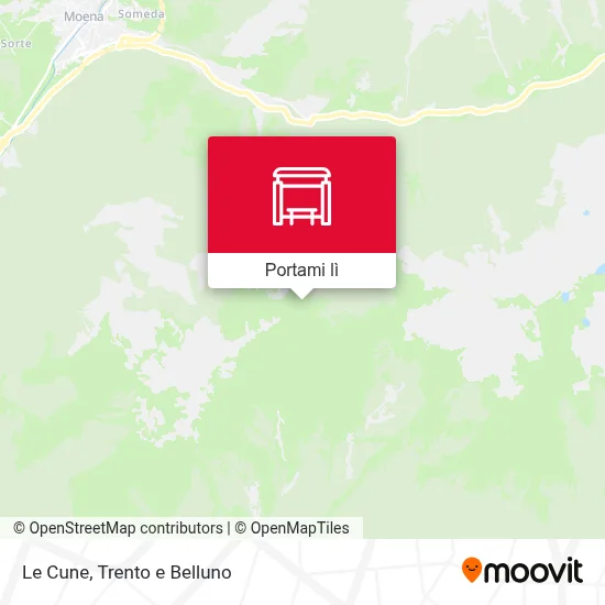 Mappa Le Cune