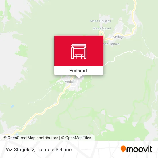 Mappa Via Strigole 2