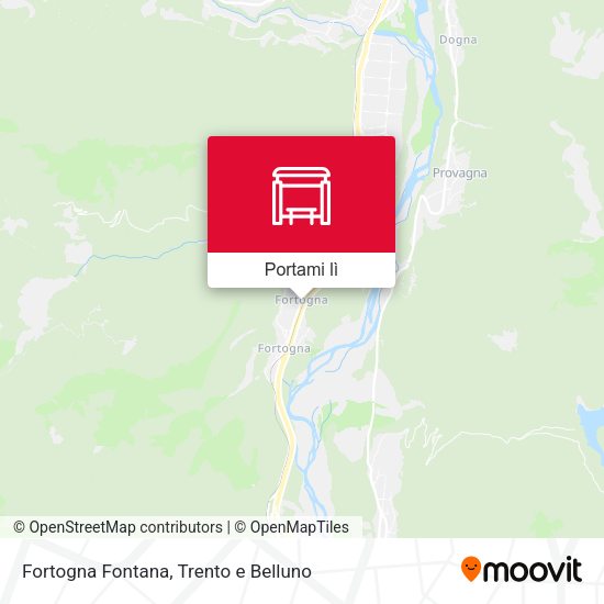 Mappa Fortogna Fontana