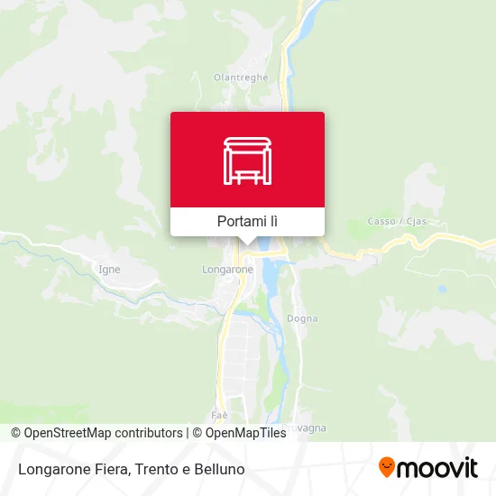 Mappa Longarone Fiera