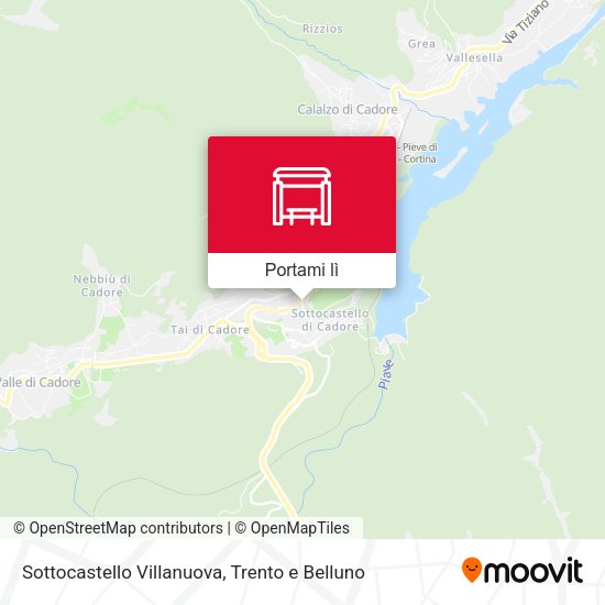 Mappa Sottocastello Villanuova