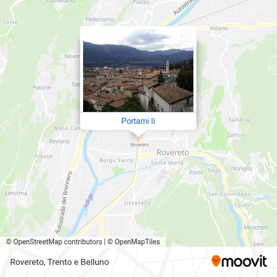 Mappa Rovereto