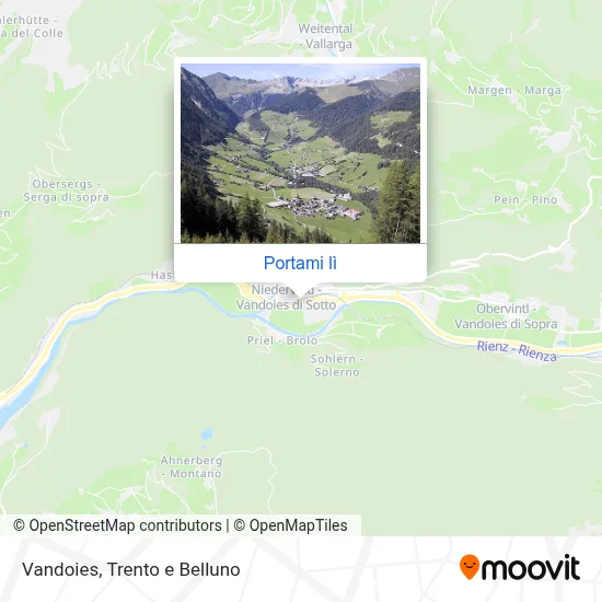 Mappa Vandoies