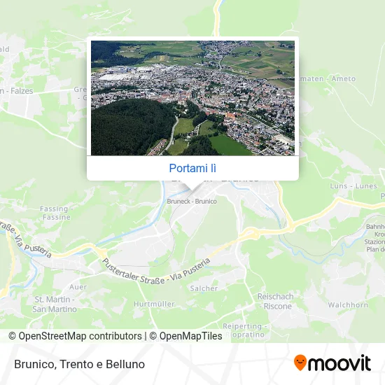 Mappa Brunico