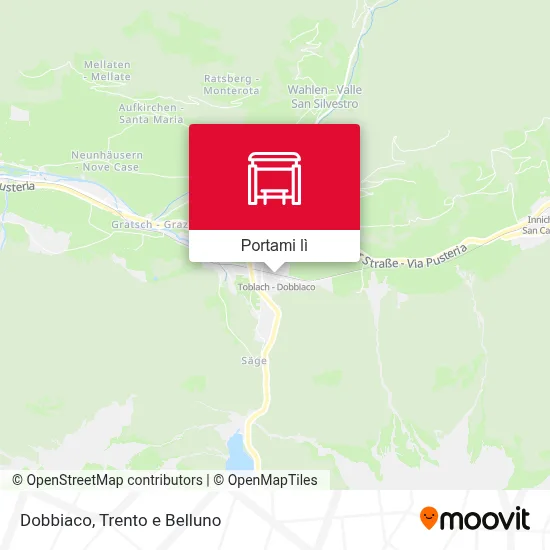 Mappa Dobbiaco