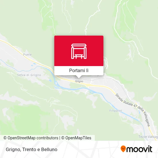 Mappa Grigno