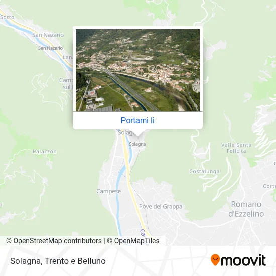 Mappa Solagna