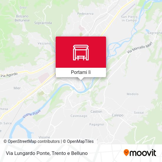 Mappa Via Lungardo Ponte