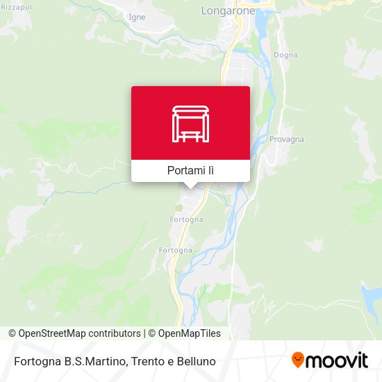 Mappa Fortogna B.S.Martino