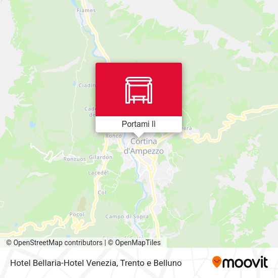 Mappa Hotel Bellaria-Hotel Venezia