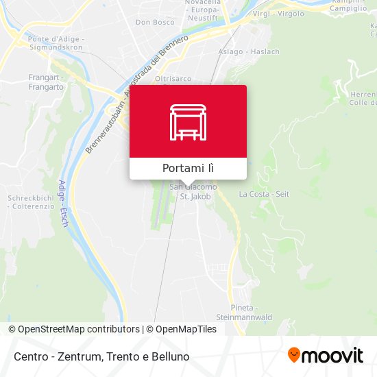 Mappa Centro - Zentrum