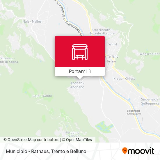 Mappa Municipio - Rathaus