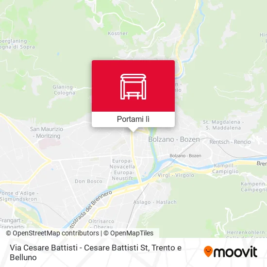 Mappa Via Cesare Battisti - Cesare Battisti St