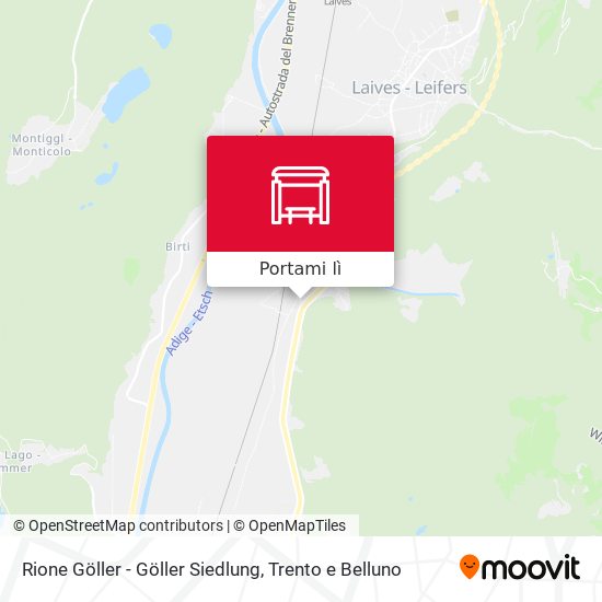 Mappa Rione Göller - Göller Siedlung