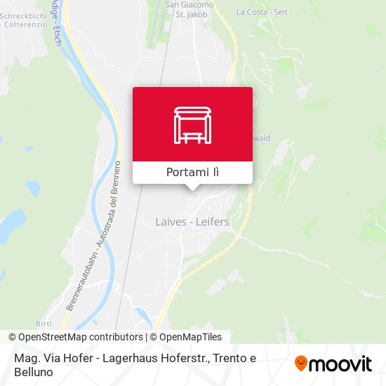 Mappa Mag. Via Hofer - Lagerhaus Hoferstr.