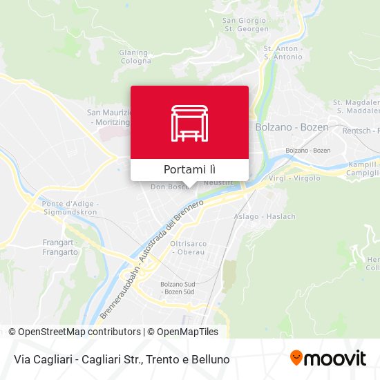 Mappa Via Cagliari - Cagliari Str.