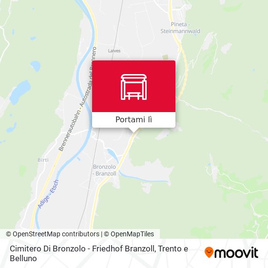 Mappa Cimitero Di Bronzolo - Friedhof Branzoll