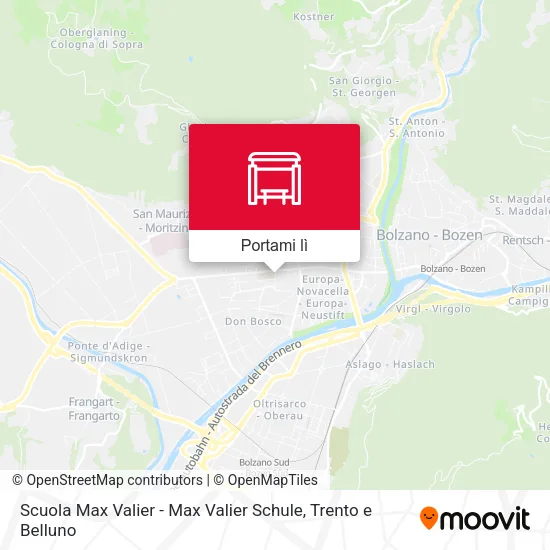 Mappa Scuola Max Valier - Max Valier Schule