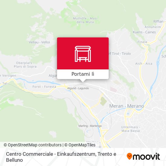 Mappa Centro Commerciale - Einkaufszentrum