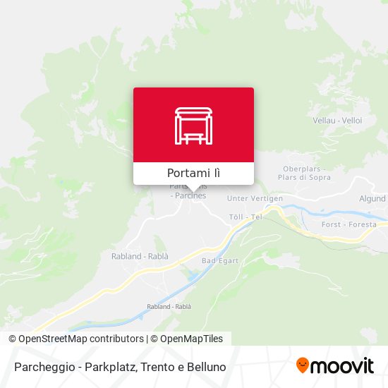 Mappa Parcheggio - Parkplatz