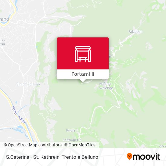 Mappa S.Caterina - St. Kathrein