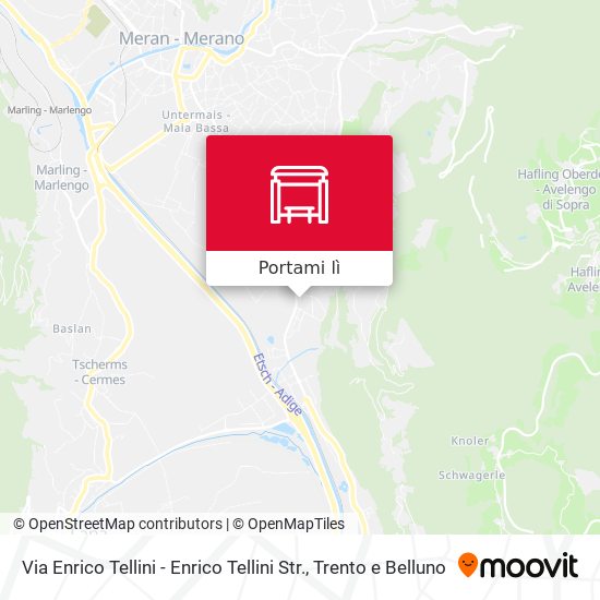 Mappa Via Enrico Tellini - Enrico Tellini Str.