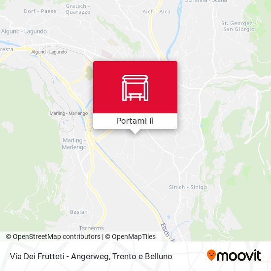 Mappa Via Dei Frutteti - Angerweg