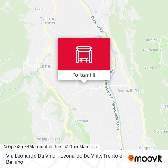 Mappa Via Leonardo Da Vinci - Leonardo Da Vinc