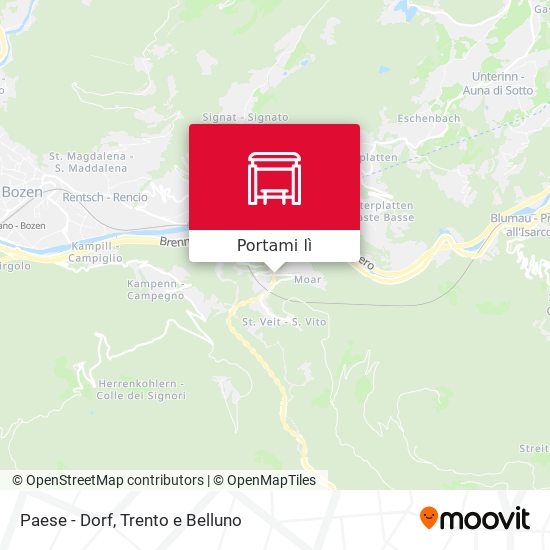 Mappa Paese - Dorf