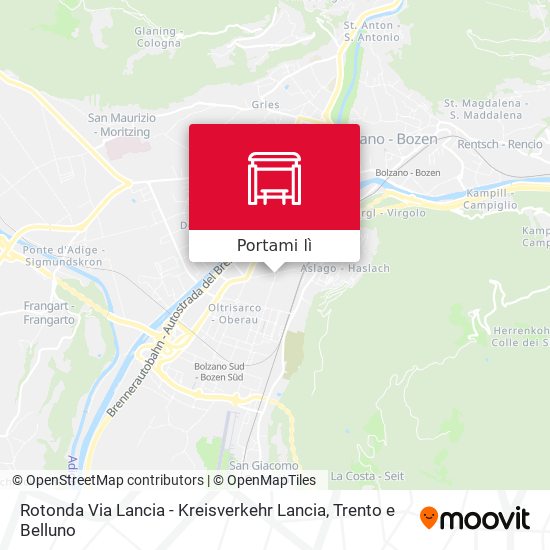 Mappa Rotonda Via Lancia - Kreisverkehr Lancia