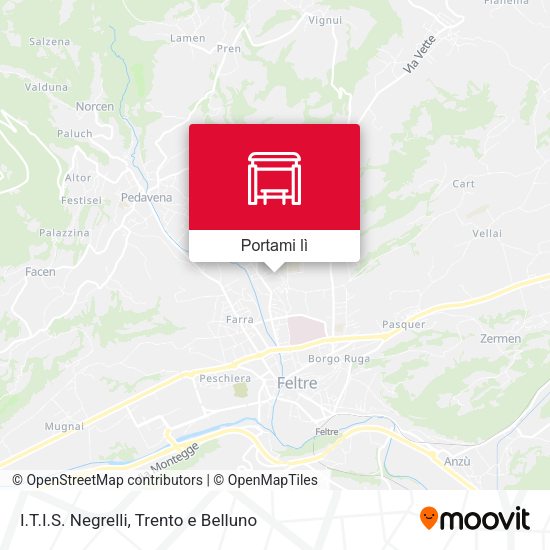 Mappa I.T.I.S. Negrelli
