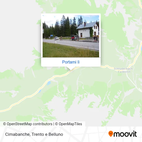 Mappa Cimabanche